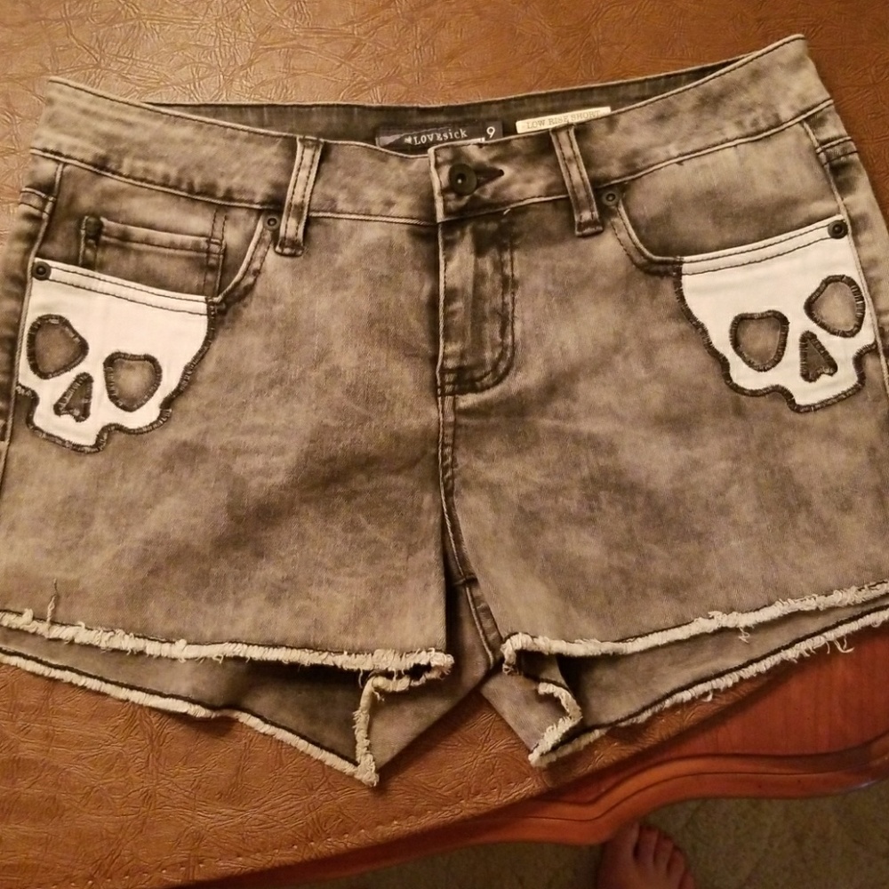 Skull shorts from spencers!